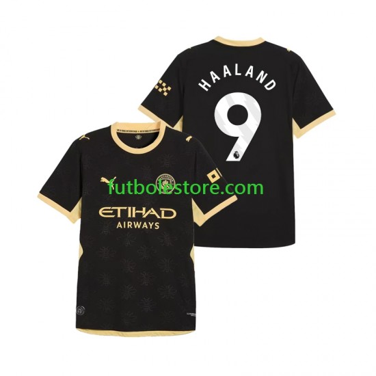 Segunda Equipación del Manchester City Erling Haaland 9 2026-2027 Manga Corta para Hombre