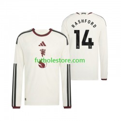 Tercera Equipación del Manchester United Marcus Rashford 14 2026-2027 ML para Hombre