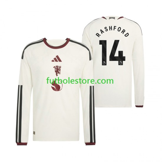 Tercera Equipación del Manchester United Marcus Rashford 14 2026-2027 ML para Hombre