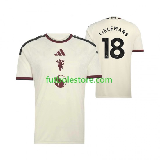 Tercera Equipación del Manchester United Youri Tielemans 18 2026-2027 Manga Corta para Hombre