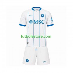 Segunda Equipación del Napoli 2026-2027 Manga Corta para Niño (Camiseta y pantalón)