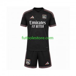 Tercera Equipación del Olympique de Lyon 2026-2027 Manga Corta para Niño (Camiseta y pantalón)