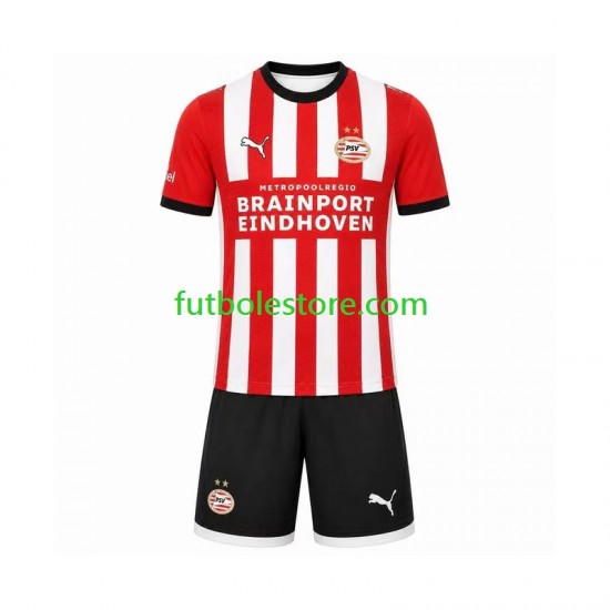 Primera Equipación del PSV Eindhoven 2026-2027 Manga Corta para Niño (Camiseta y pantalón)