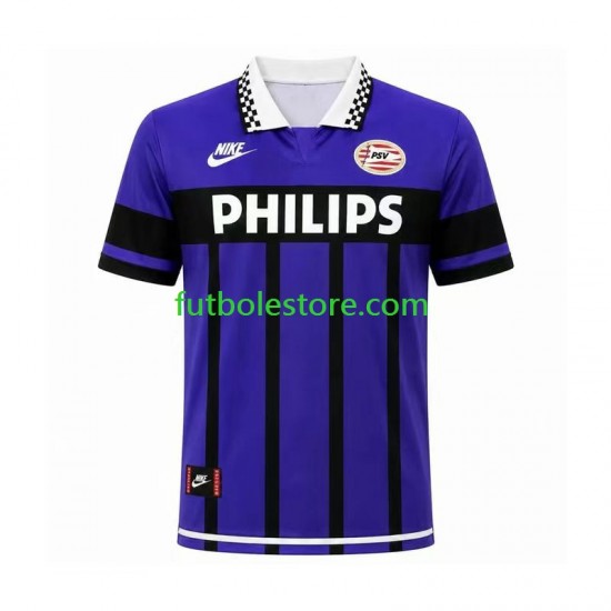 Segunda Equipación del PSV Eindhoven Retro 1995 Manga Corta para Hombre