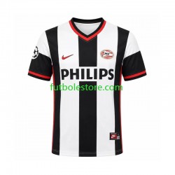 Segunda Equipación del PSV Eindhoven Retro 1998 Manga Corta para Hombre