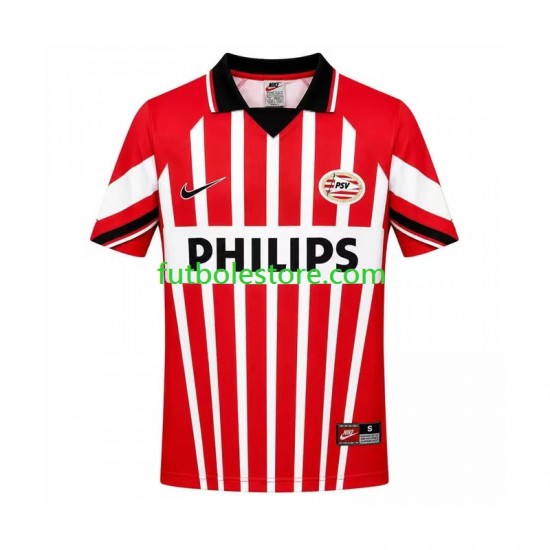 Primera Equipación del PSV Eindhoven Retro 1997 Manga Corta para Hombre