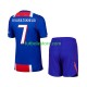 Primera Equipación del Paris Saint-Germain Khvicha Kvaratskhelia 7 2026-2027 Manga Corta para Niño (Camiseta y pantalón)