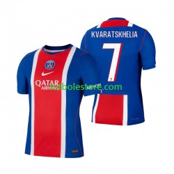 Primera Equipación del Paris Saint-Germain Khvicha Kvaratskhelia 7 2026-2027 Manga Corta para Hombre
