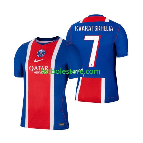Primera Equipación del Paris Saint-Germain Khvicha Kvaratskhelia 7 2026-2027 Manga Corta para Hombre