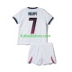Segunda Equipación del Paris Saint-Germain Kylian Mbappe 7 2026-2027 Manga Corta para Niño (Camiseta y pantalón)