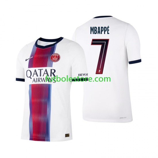 Segunda Equipación del Paris Saint-Germain Kylian Mbappe 7 2026-2027 Manga Corta para Hombre