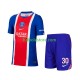 Primera Equipación del Paris Saint-Germain Lionel Messi 30 2026-2027 Manga Corta para Niño (Camiseta y pantalón)