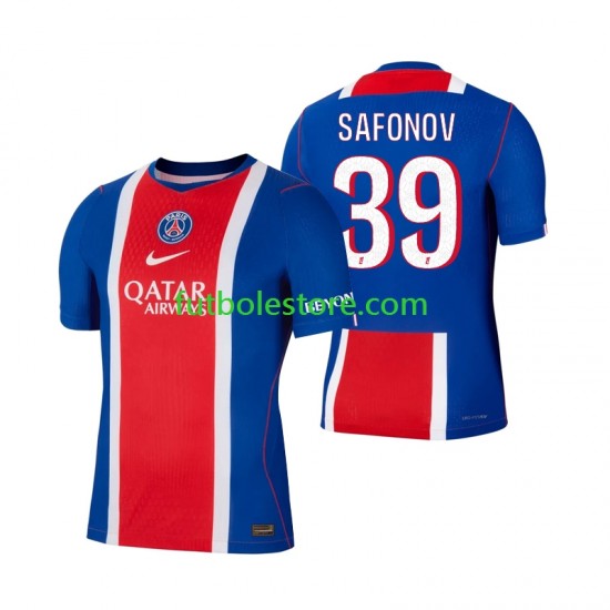 Primera Equipación del Paris Saint-Germain Matvey Safonov 39 2026-2027 Manga Corta para Hombre