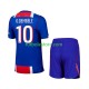 Primera Equipación del Paris Saint-Germain Ousmane Dembele 10 2026-2027 Manga Corta para Niño (Camiseta y pantalón)