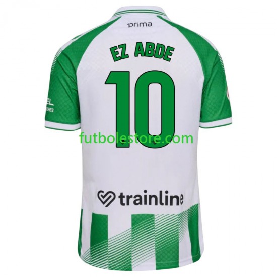 Primera Equipación del Real Betis Abde Ezzalzouli 10 2026-2027 Manga Corta para Hombre