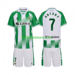 Primera Equipación del Real Betis Anthoy 7 2026-2027 Manga Corta para Niño (Camiseta y pantalón)