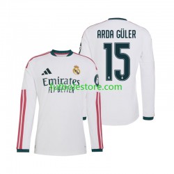 Primera Equipación del Real Madrid Arda Guler 15 2026-2027 ML para Hombre