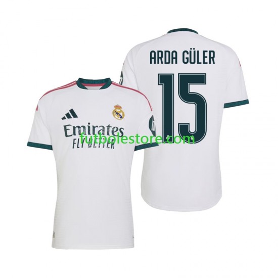 Primera Equipación del Real Madrid Arda Guler 15 2026-2027 Manga Corta para Hombre
