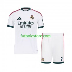 Primera Equipación del Real Madrid Cristiano Ronaldo 7 2026-2027 Manga Corta para Niño (Camiseta y pantalón)