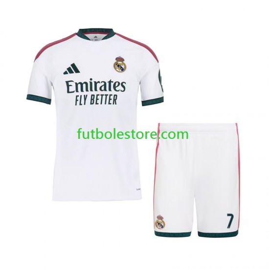 Primera Equipación del Real Madrid Cristiano Ronaldo 7 2026-2027 Manga Corta para Niño (Camiseta y pantalón)