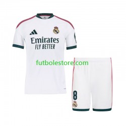Primera Equipación del Real Madrid Federico Valverde 8 2026-2027 Manga Corta para Niño (Camiseta y pantalón)