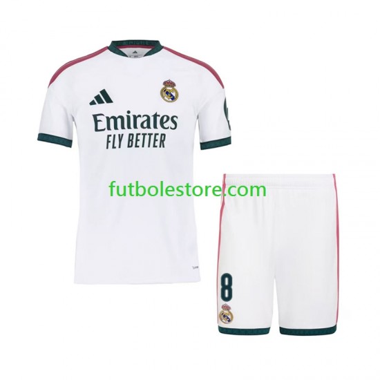 Primera Equipación del Real Madrid Federico Valverde 8 2026-2027 Manga Corta para Niño (Camiseta y pantalón)