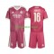 Tercera Equipación del Real Madrid Ibrahima Konate 16 2026-2027 Manga Corta para Niño (Camiseta y pantalón)