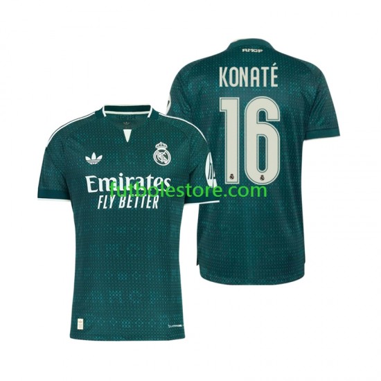 Segunda Equipación del Real Madrid Ibrahima Konate 16 2026-2027 Manga Corta para Hombre