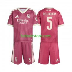 Tercera Equipación del Real Madrid Jude Bellingham 5 2026-2027 Manga Corta para Niño (Camiseta y pantalón)