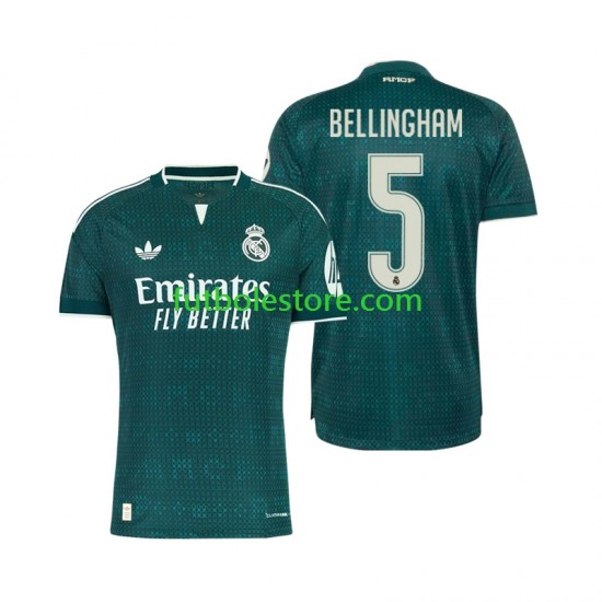 Segunda Equipación del Real Madrid Jude Bellingham 5 2026-2027 Manga Corta para Hombre