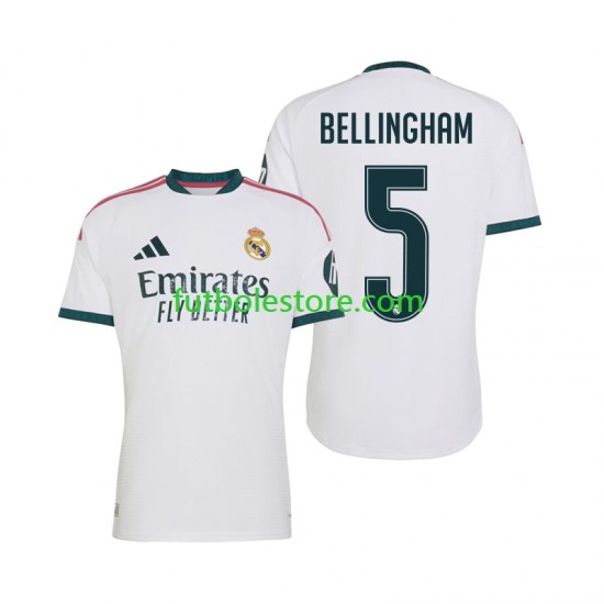 Primera Equipación del Real Madrid Jude Bellingham 5 2026-2027 Manga Corta para Hombre
