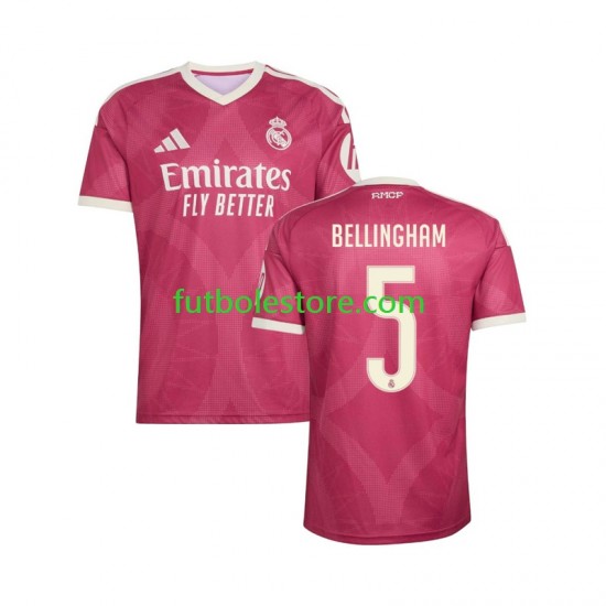 Tercera Equipación del Real Madrid Jude Bellingham 5 2026-2027 Manga Corta para Hombre