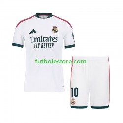 Primera Equipación del Real Madrid Kylian Mbappe 10 2026-2027 Manga Corta para Niño (Camiseta y pantalón)