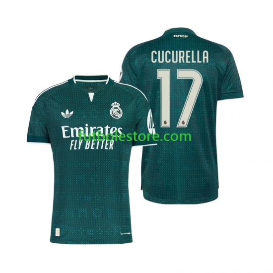 Segunda Equipación del Real Madrid Marc Cucurella 17 2026-2027 Manga Corta para Hombre