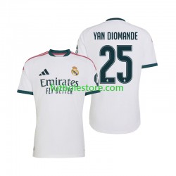 Primera Equipación del Real Madrid Yan Diomande 25 2026-2027 Manga Corta para Hombre