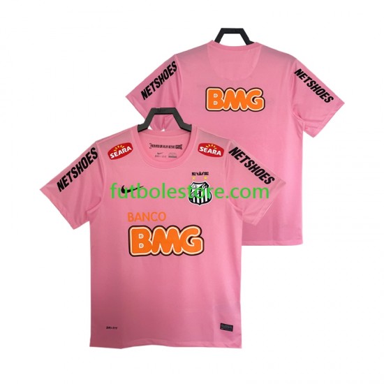 Cuarta Equipación del Santos Retro 2012 2013 Manga Corta para Hombre