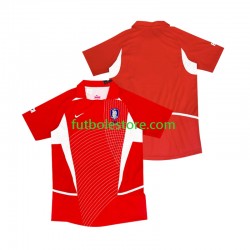 Primera Equipación del Corea Del Sur Retro 2002 Manga Corta para Hombre