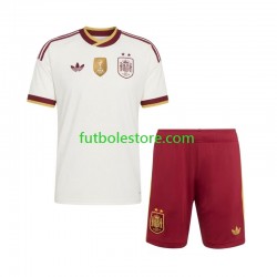 Segunda Equipación del España 2-star 2026-2027 Manga Corta para Niño (Camiseta y pantalón)