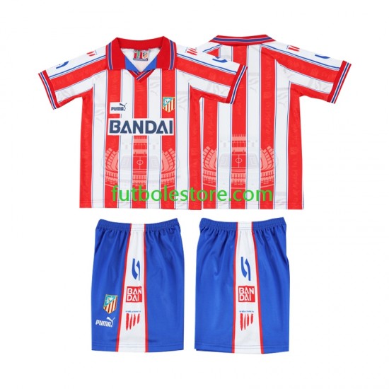 Primera Equipación del Sporting CP Retro 1996 1997 Manga Corta para Niño (Camiseta y pantalón)