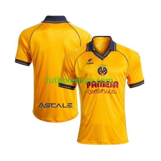 Primera Equipación del Villarreal CF Retro 2025-2026 Manga Corta para Hombre