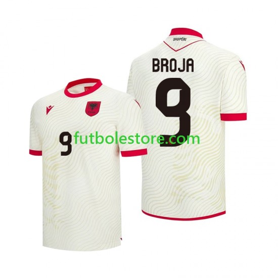 Segunda Equipación del Albania Armando Broja 9 World Cup 2026 Manga Corta para Hombre
