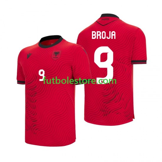 Primera Equipación del Albania Armando Broja 9 World Cup 2026 Manga Corta para Hombre