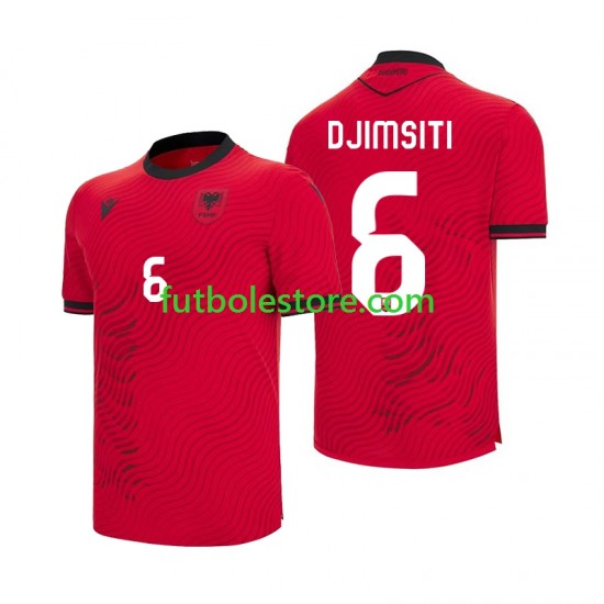 Primera Equipación del Albania Berat Djimsiti 6 World Cup 2026 Manga Corta para Hombre
