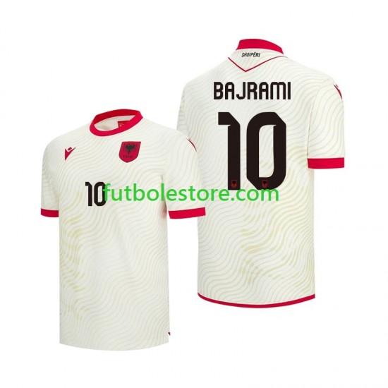 Segunda Equipación del Albania Nedim Bajrami 10 World Cup 2026 Manga Corta para Hombre