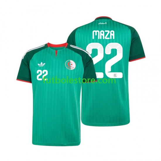 Segunda Equipación del Argelia Ibrahim Maza 22 2026 Manga Corta para Hombre