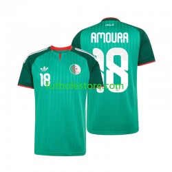 Segunda Equipación del Argelia Mohamed Amoura 18 2026 Manga Corta para Hombre