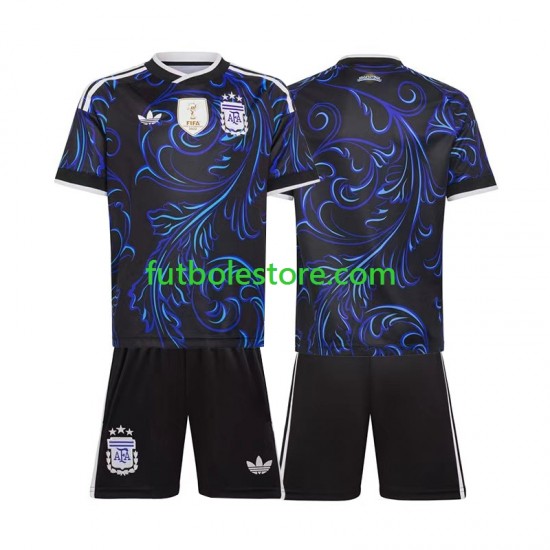Segunda Equipación del Argentina World Cup 2026 Manga Corta para Niño (Camiseta y pantalón)