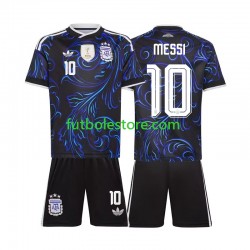 Segunda Equipación del Argentina Lionel Messi 10 World Cup 2026 Manga Corta para Niño (Camiseta y pantalón)