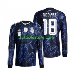 Segunda Equipación del Argentina Nico Paz 18 World Cup 2026 ML para Hombre