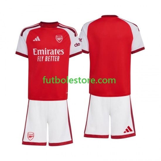 Primera Equipación del Arsenal 2026-2027 Manga Corta para Niño (Camiseta y pantalón)